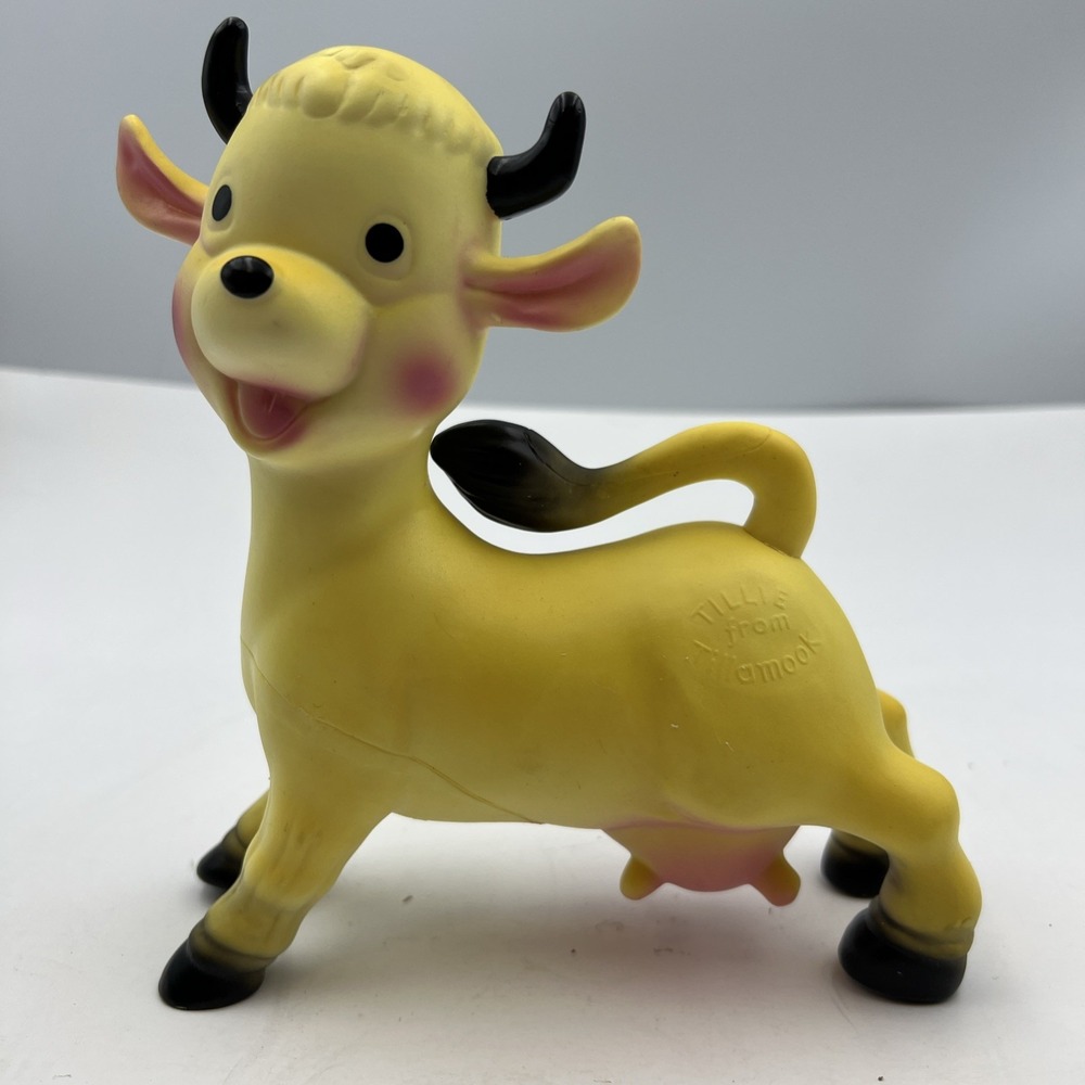 Tillie from Tillamook‎ Toy Cow Figurine Soft Mascot Cheese Cute
